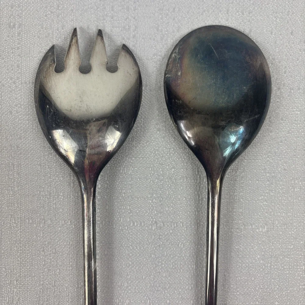 Vintage Italian Silverplate Serving‎ Utensil Set